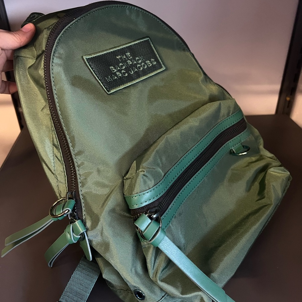 Marc Jacobs Green Backpack
